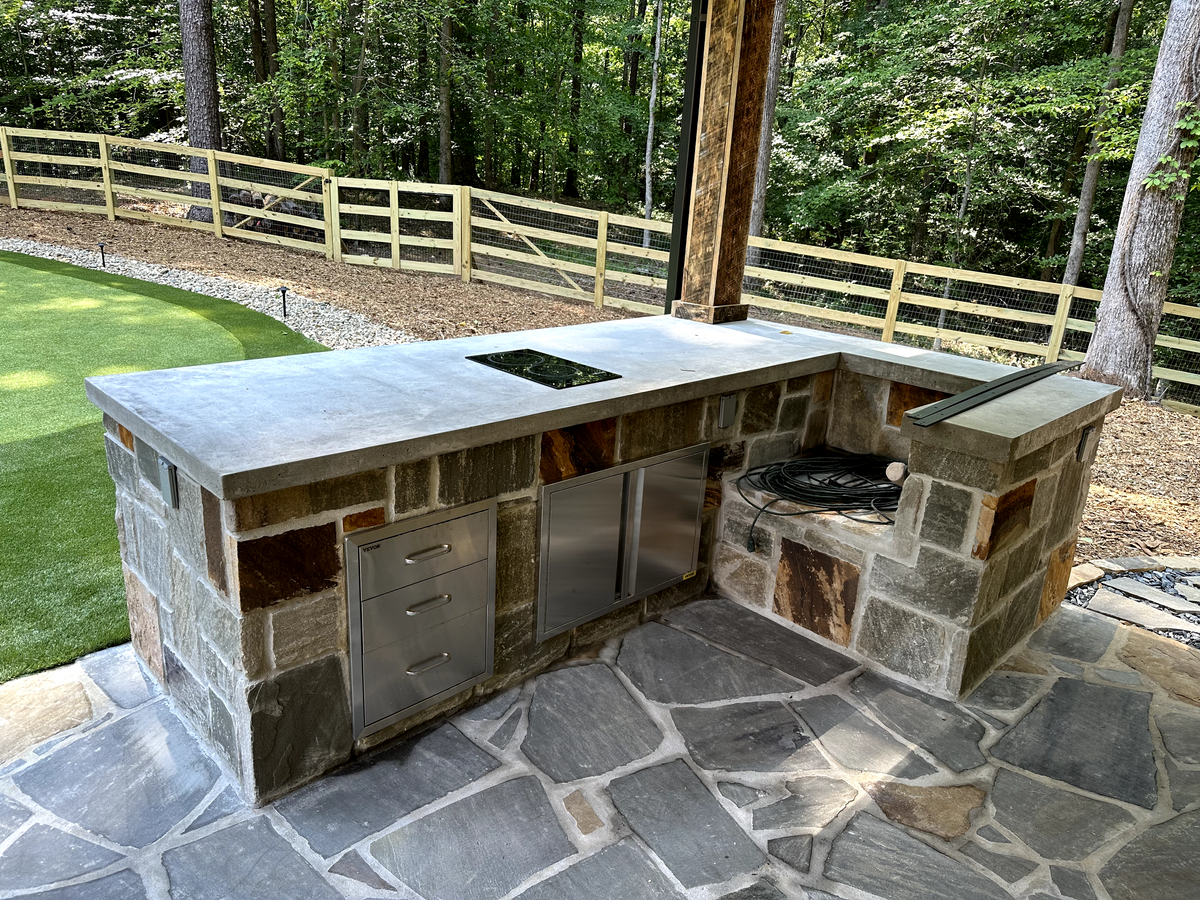 Outdoor Kitchens for Fusion Contracting in North Georgia, GA