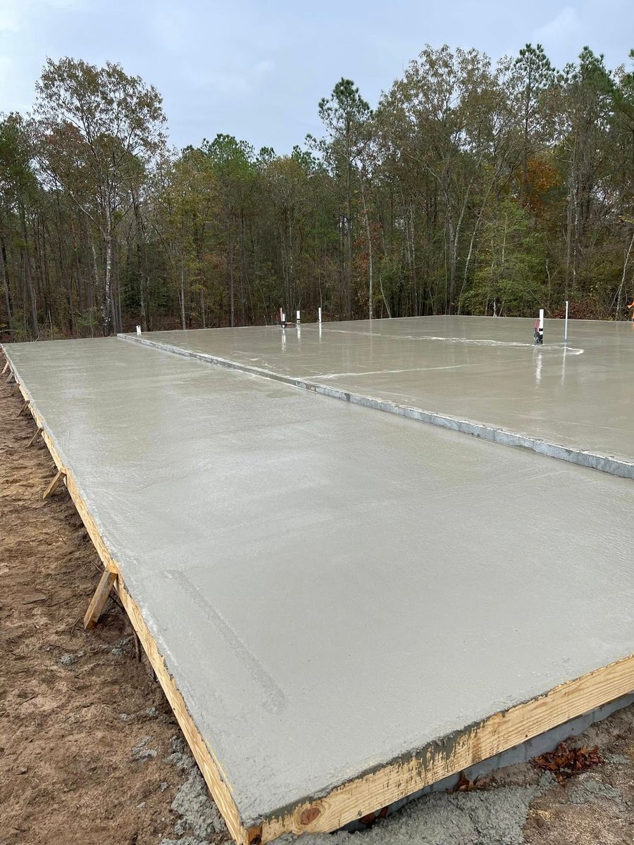 Concrete Driveway installation for Concrete Cowboyz in Greenville, NC