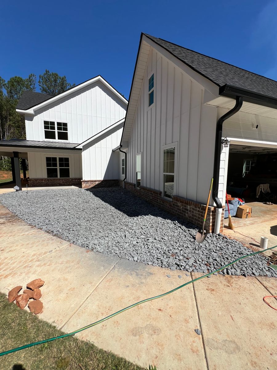 Natural Stone Hardscape for Southern Roots Services in Carrollton, GA