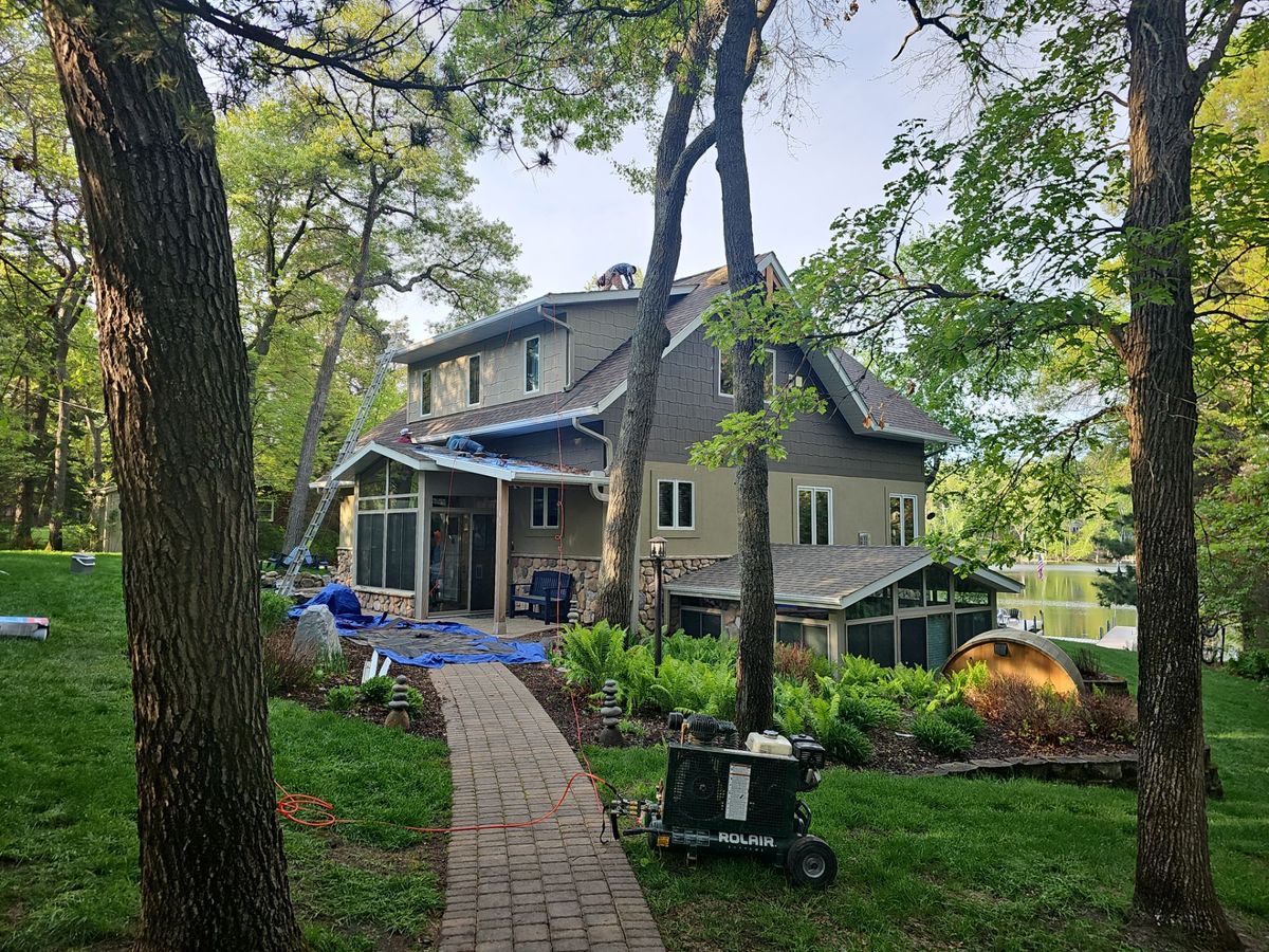 Metal Roofing Installation for Patriot Roofing Plus LLC in Pequot Lakes, MN