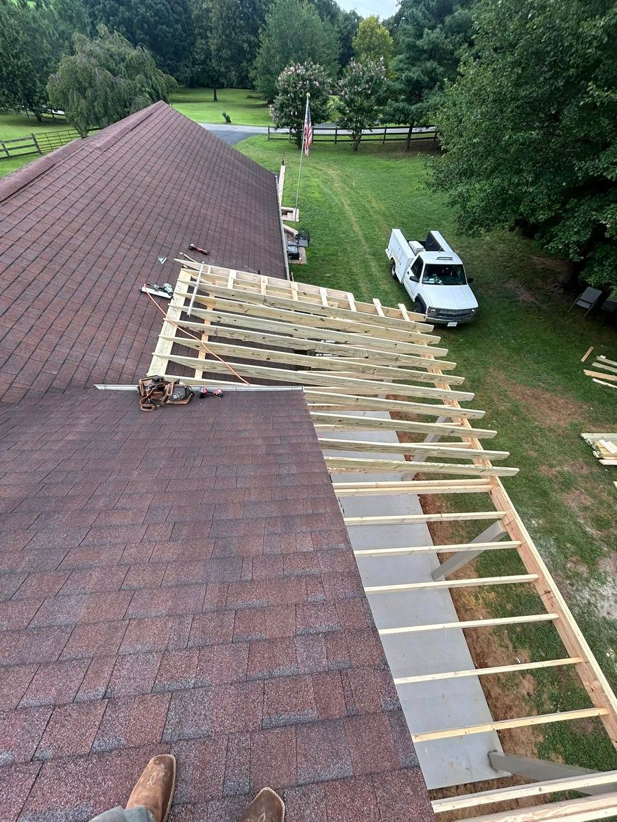 Deck & Patio Installation for E&H Contracting in Staunton, VA