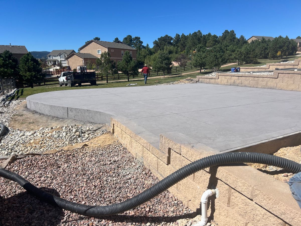 Patio Design & Installation for Highland Concrete & Landscaping in Colorado Springs, CO
