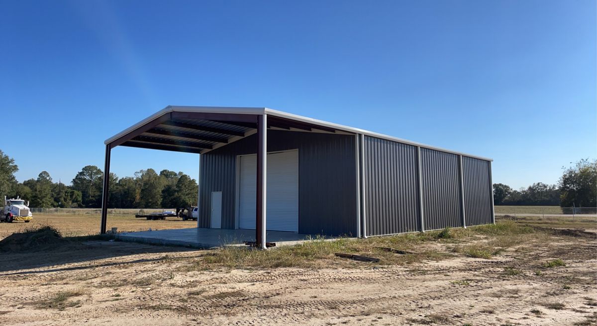 Commercial & Residential Metal Buildings for Finley Construction  in Sylvester, Georgia