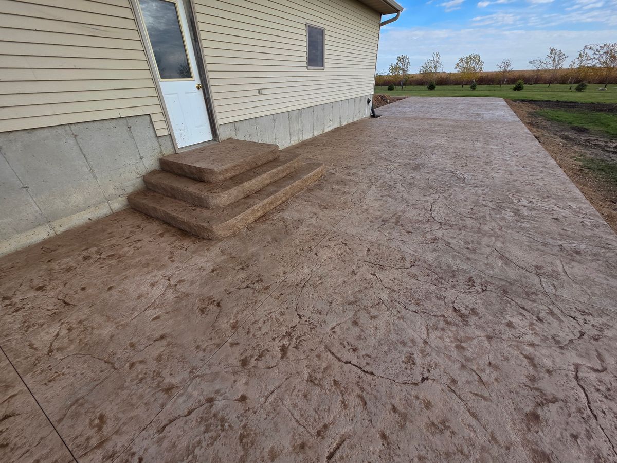 Decorative & Stamped Concrete for Majestic Concrete and Landscape in Cross Lake, MN
