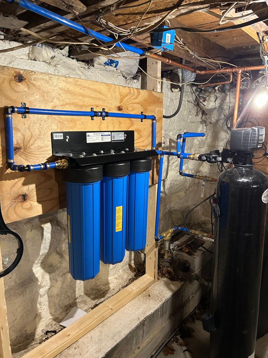Whole House Water Filtration for J.Flora Plumbing in Abington, MA