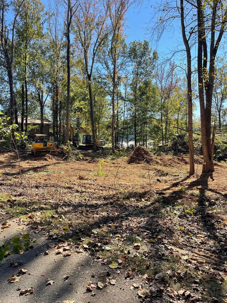 Forestry Mulching for Maness Trucking & Excavation in Lexington, TN