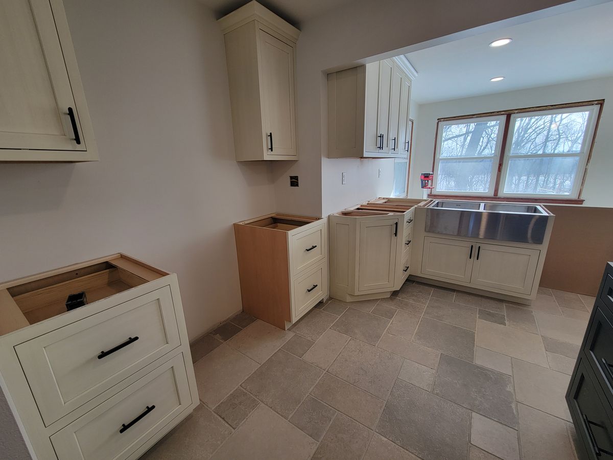 Ceramic Tile Installation for DLN Home Remodeling in Peru, IL