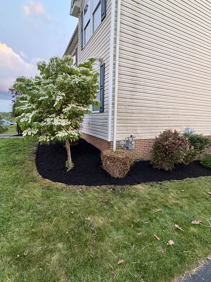 Mulch Installation for Cam Yardz in Washington, PA