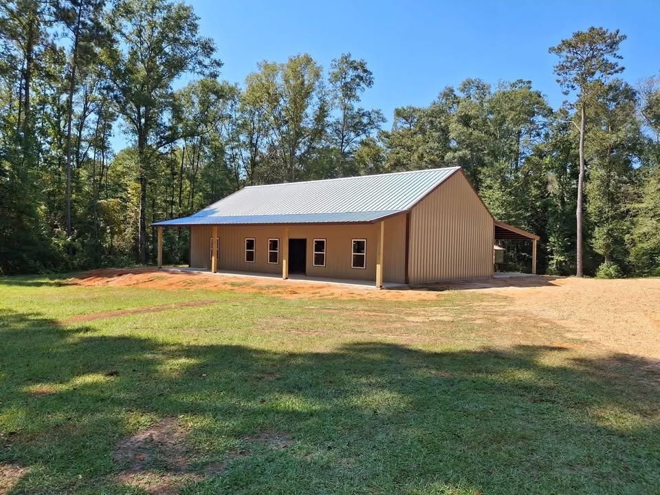 Barndominium Construction for H&M Construction Metal Buildings in Osyka, MS