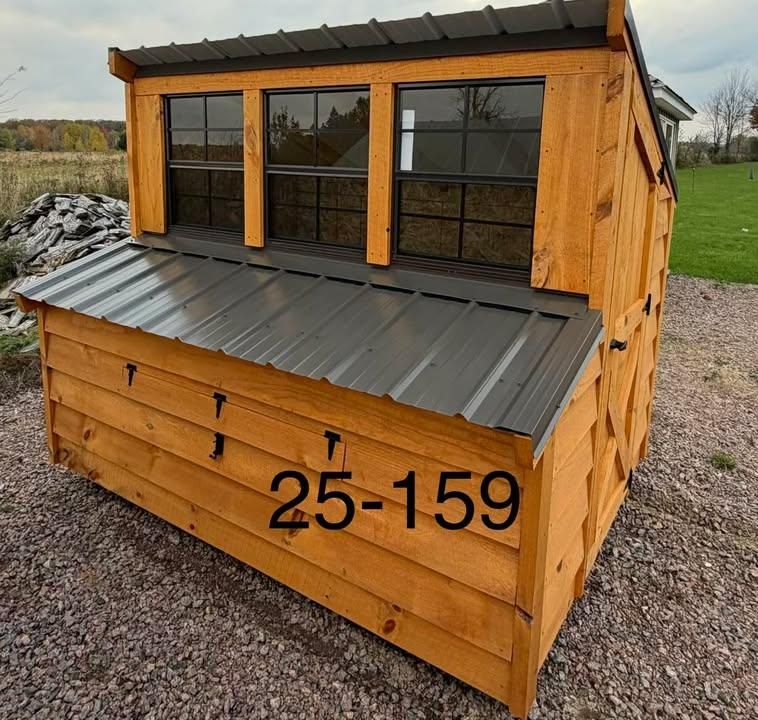 6x8 Insulated Chicken Coops for Yoder Sheds in Chili, WI