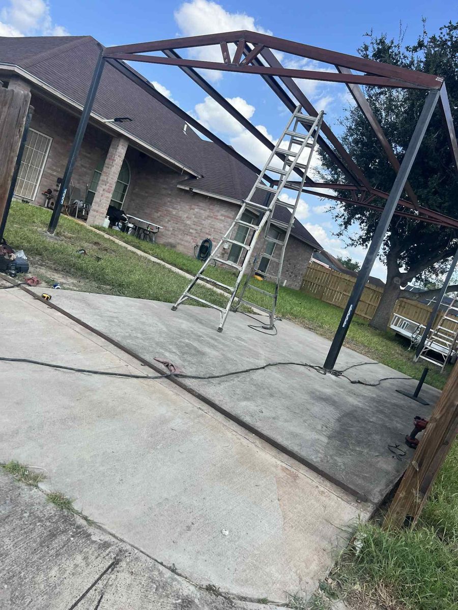 Concrete for Superior Painting and Metal Solutions in Edinburg, TX