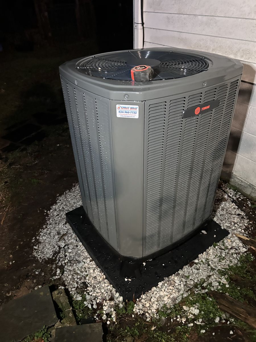 Installation of HVAC Systems for Chilly Willy Mechanical in Charlottesville, VA