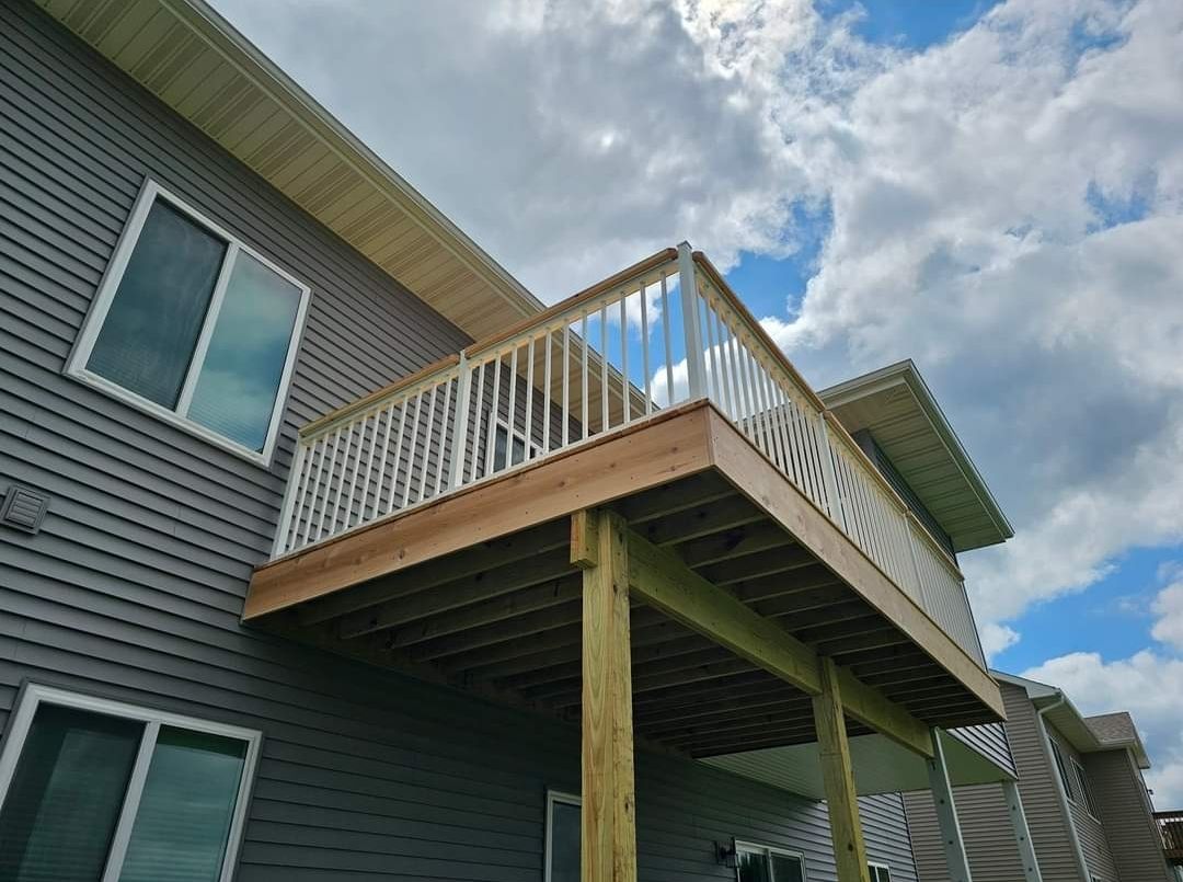 Deck & Patio Installation for AKM Construction & Contracting in Ely, IA