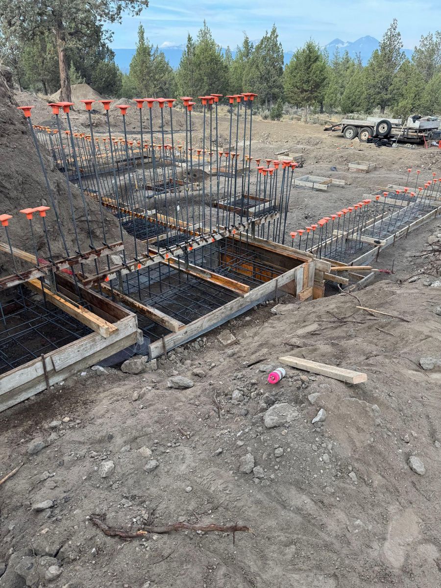 Excavation for TJR Concrete and Construction in Bend, OR