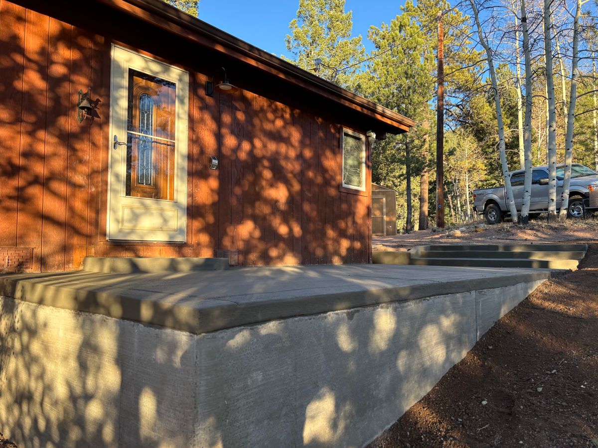 Patio Design & Installation for Highland Concrete & Landscaping in Colorado Springs, CO