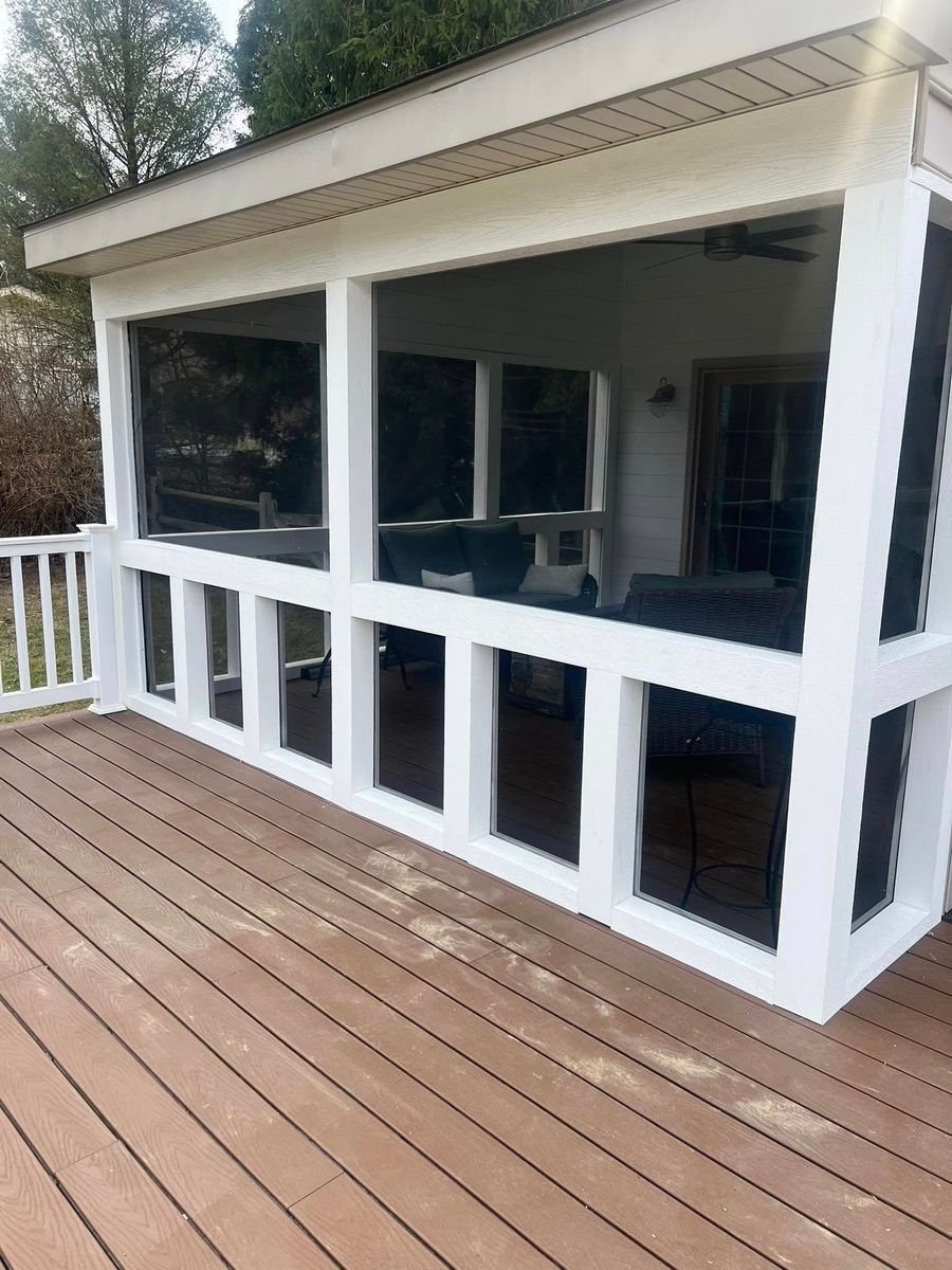 Deck & Patio Installation for JKP Contracting in West Chester, PA