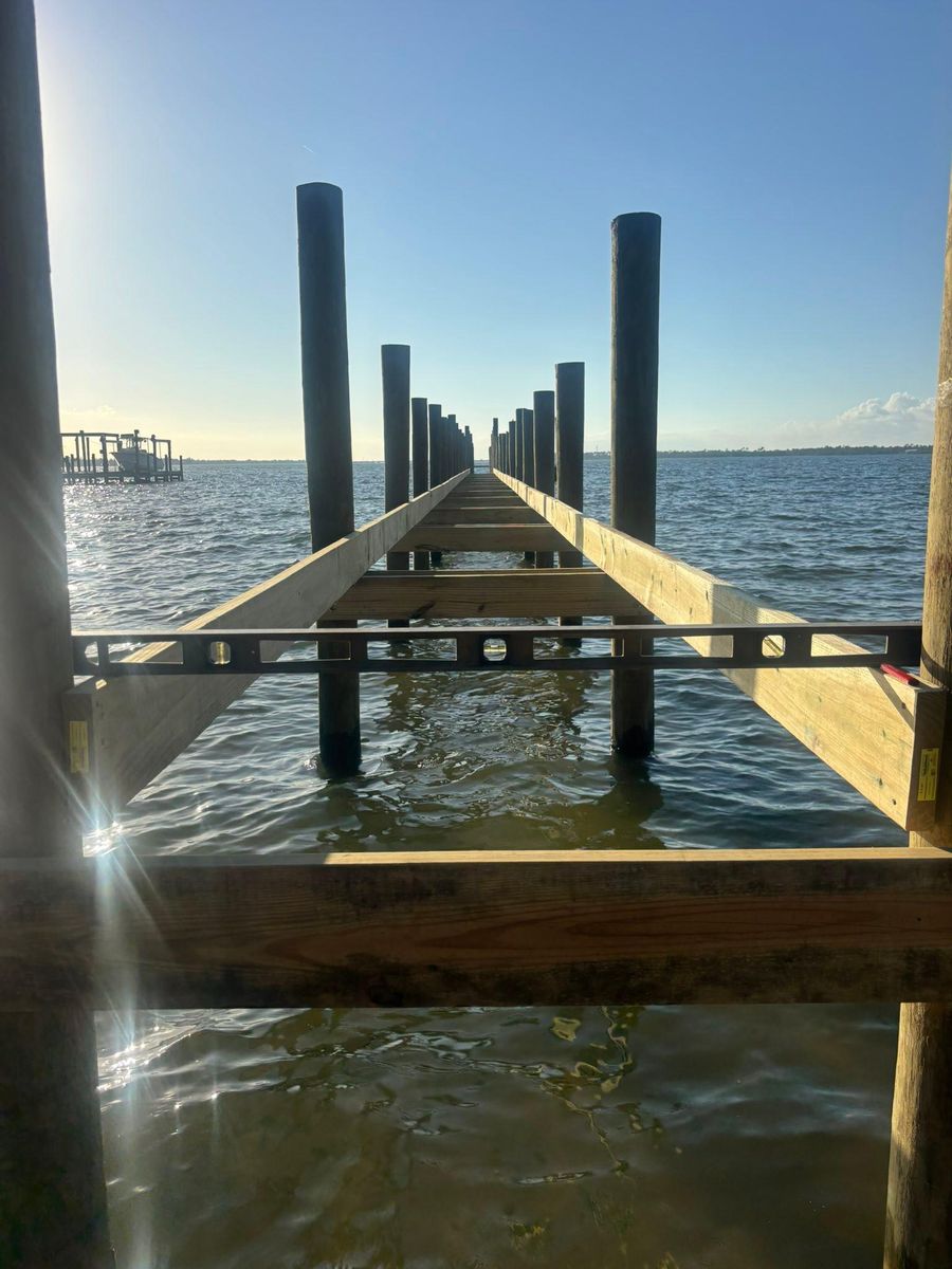 Sea Walls/ Retaining walls for J&H Land and Marine in Panama City, FL