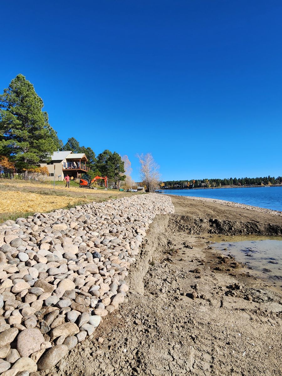 Site Preparation for Markham Septic & Excavation in Pagosa Springs, CO