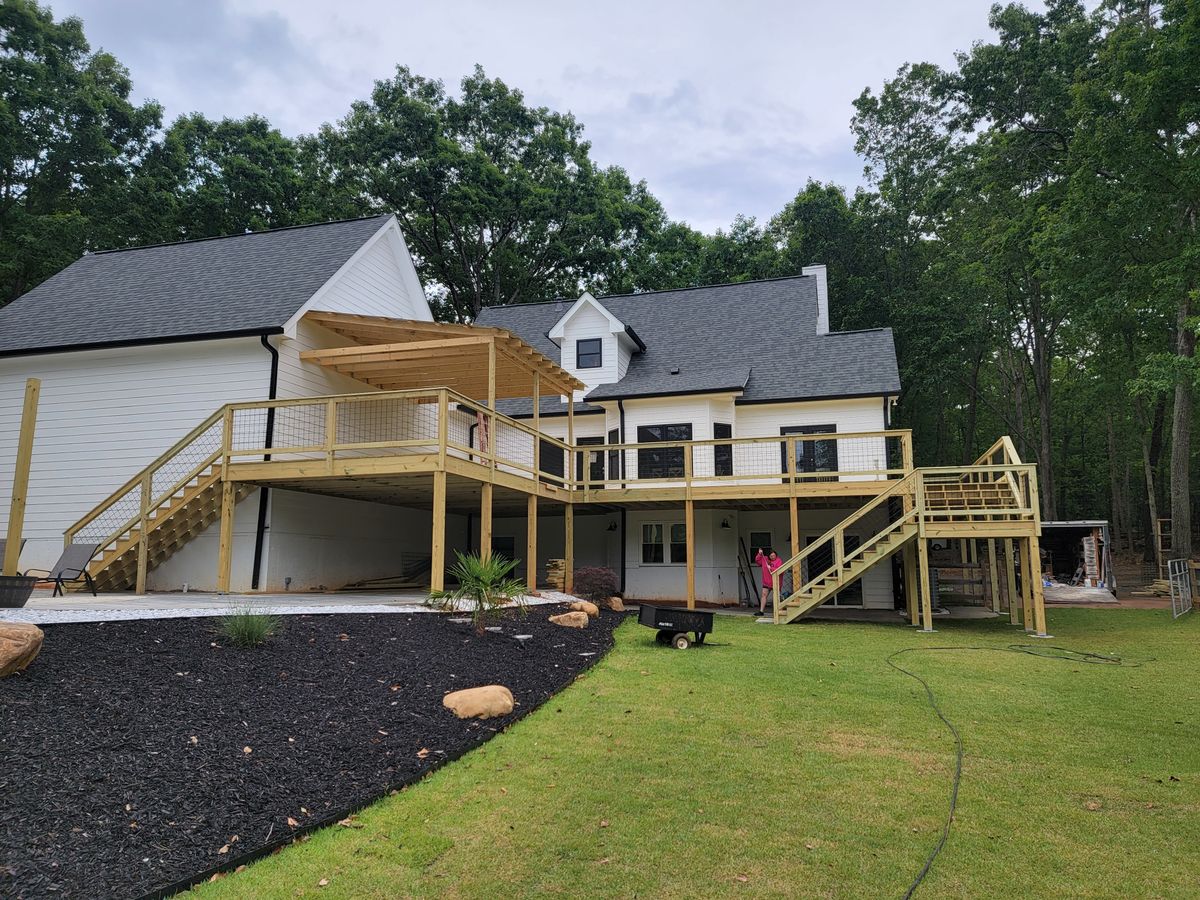 Deck & Patio Installation for Precision Enterprise Construction LLC in Loganville, GA