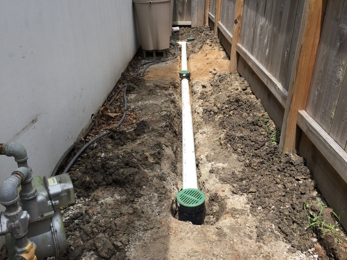 Drainage for Texas Curb N Borders in Houston, TX