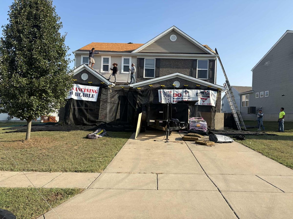 Roofing Replacement for Frontline Roofing & Home Services in Shelbyville, KY