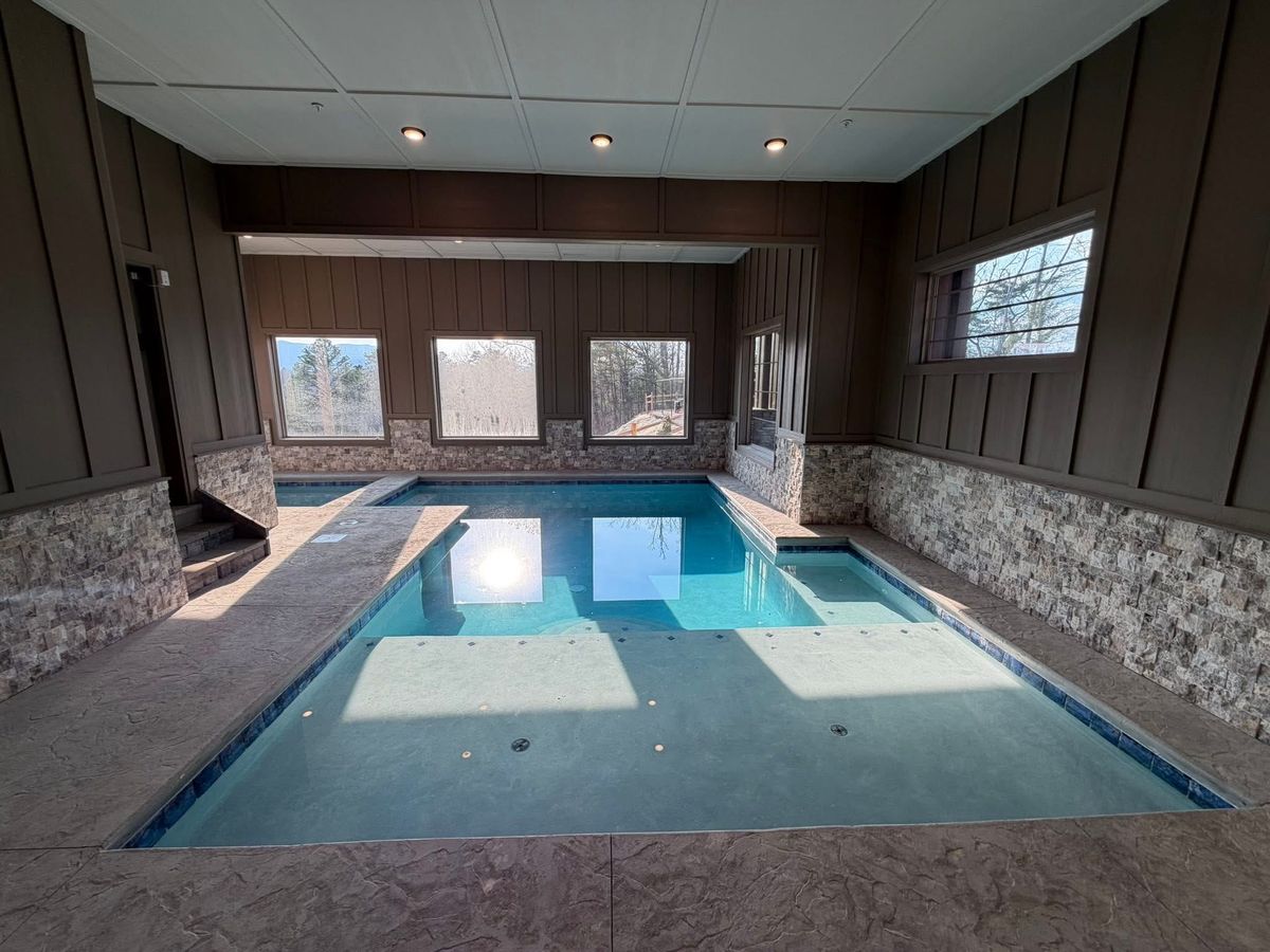 Fiberglass Pool Construction for Grasshopper Excavating & Pools in Pigeon Forge, TN