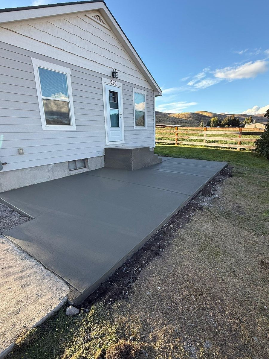 Concrete Slab Construction for Hard Knox Concrete  in Montpelier, ID