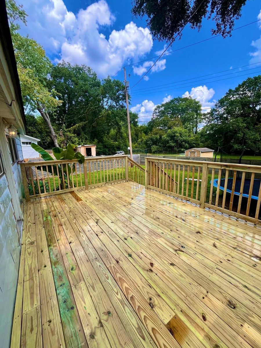Deck & Patio Installation for Cool Hand Home Improvements in Spartanburg, SC