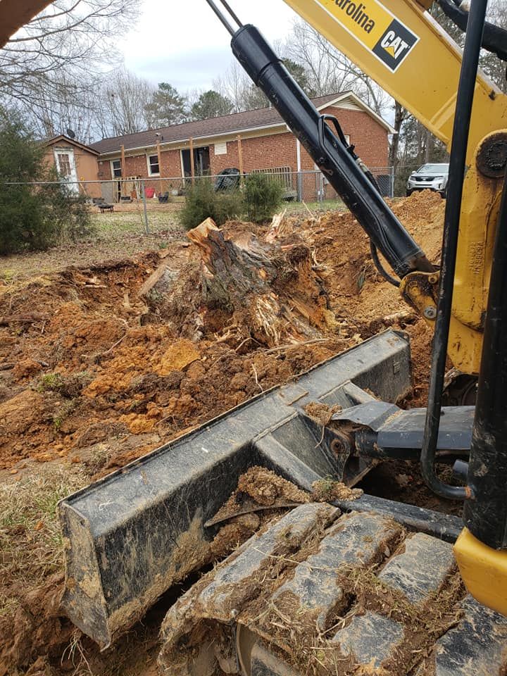 Land Clearing & Demolition for CST Dirt Solutions in Rowan, NC