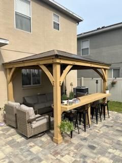 Pergola Installation for Hefty's Helpers in Saint Petersburg,  FL