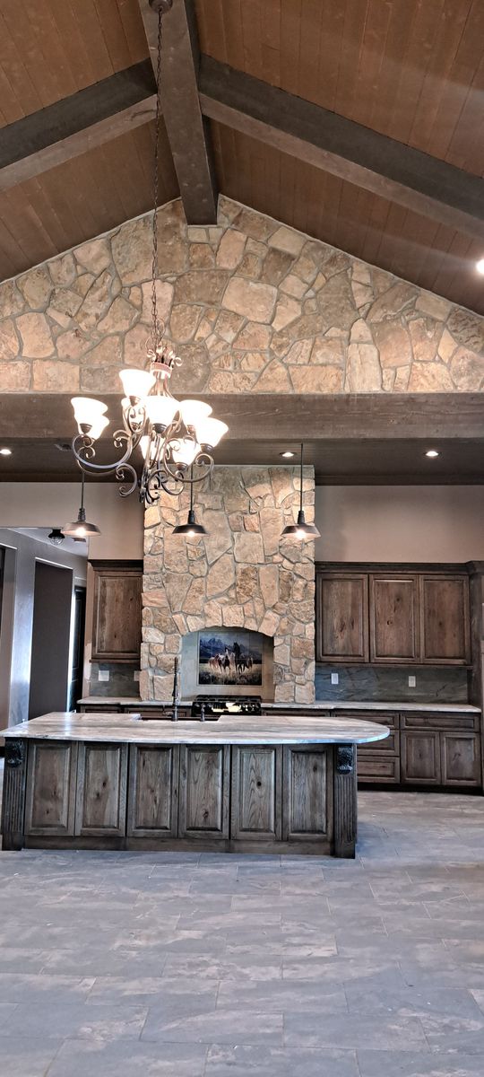 Custom Stone Design for Exquisite Techniques Construction LLC in Prescott, AZ
