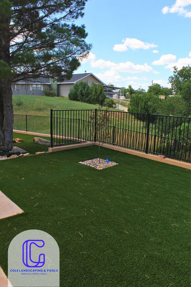 Artificial Turf for Cole Landscaping & Pools, LLC in Amarillo, TX