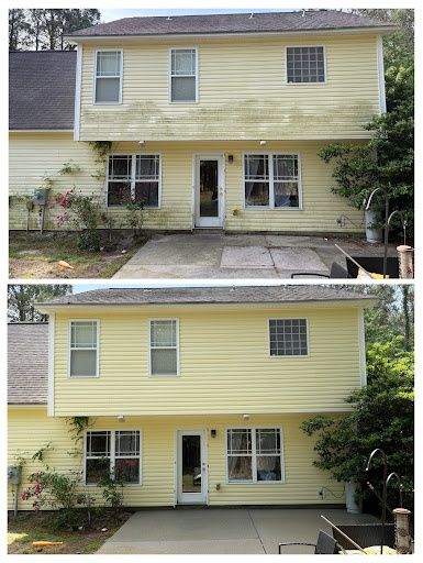 Soft House Washing for Salty Exterior Pro Wash in Hampstead, NC