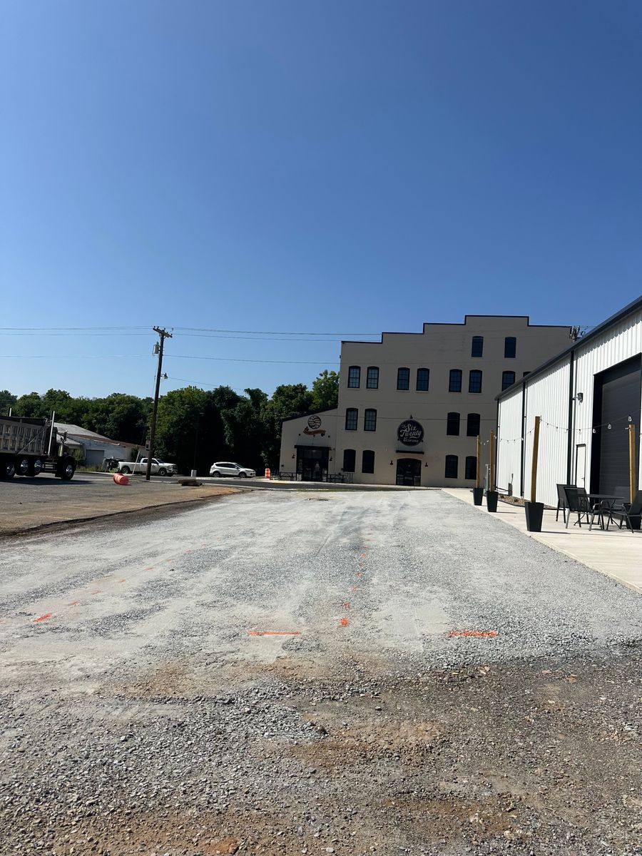 Grading for James R Carter Paving in Roanoke, VA