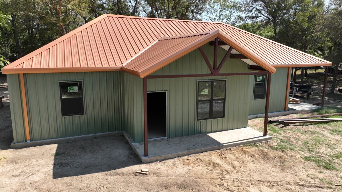 Barndominium Shells for BCS Construction in Springtown, TX