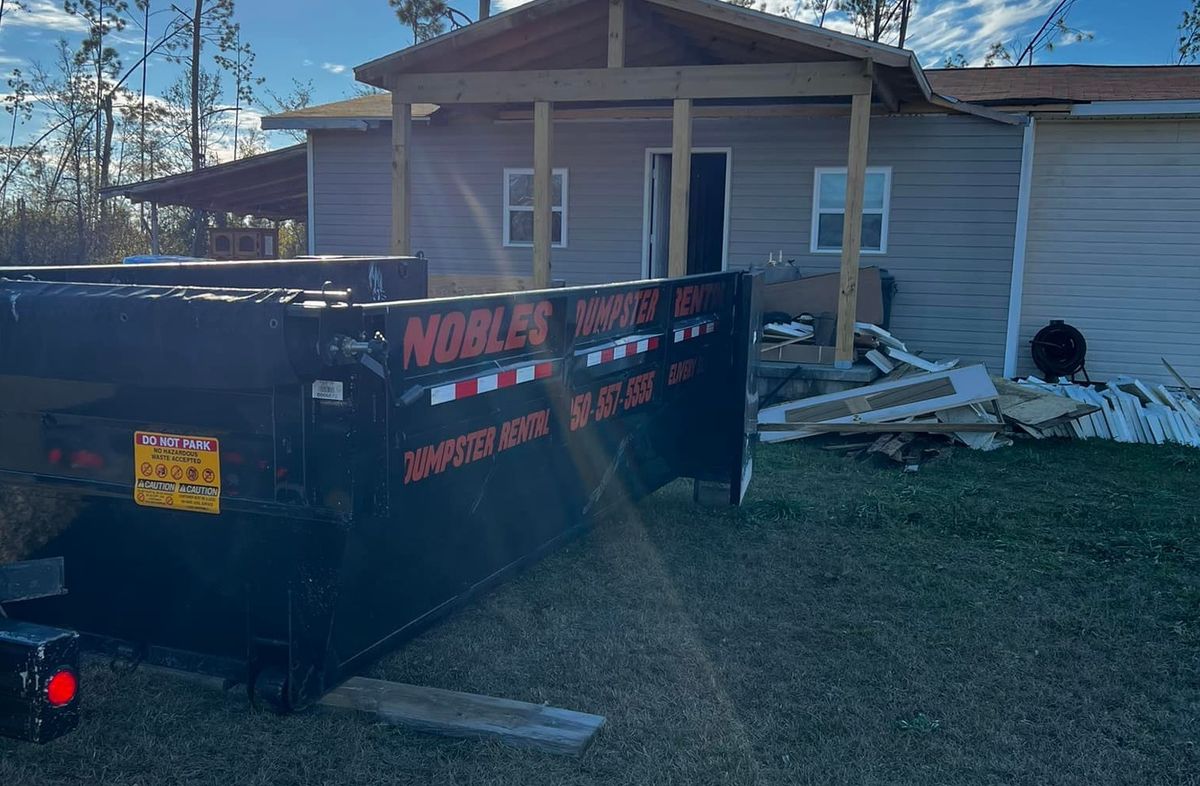 15 Yard Dumpster Rental for Nobles Dumpster Rental in Panama City Beach , FL