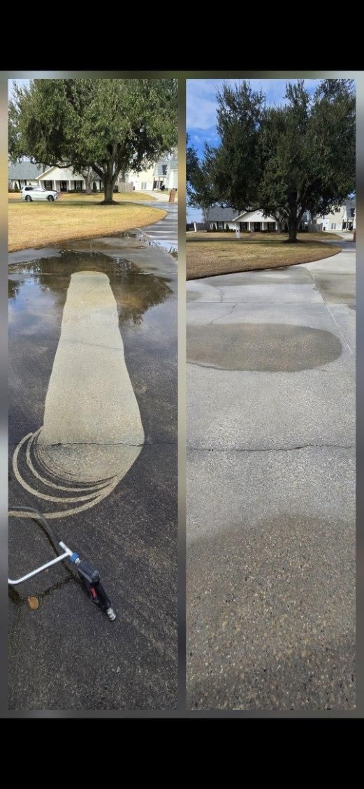Driveway & Sidewalk Cleaning for Power Wash Pro in Houma, LA