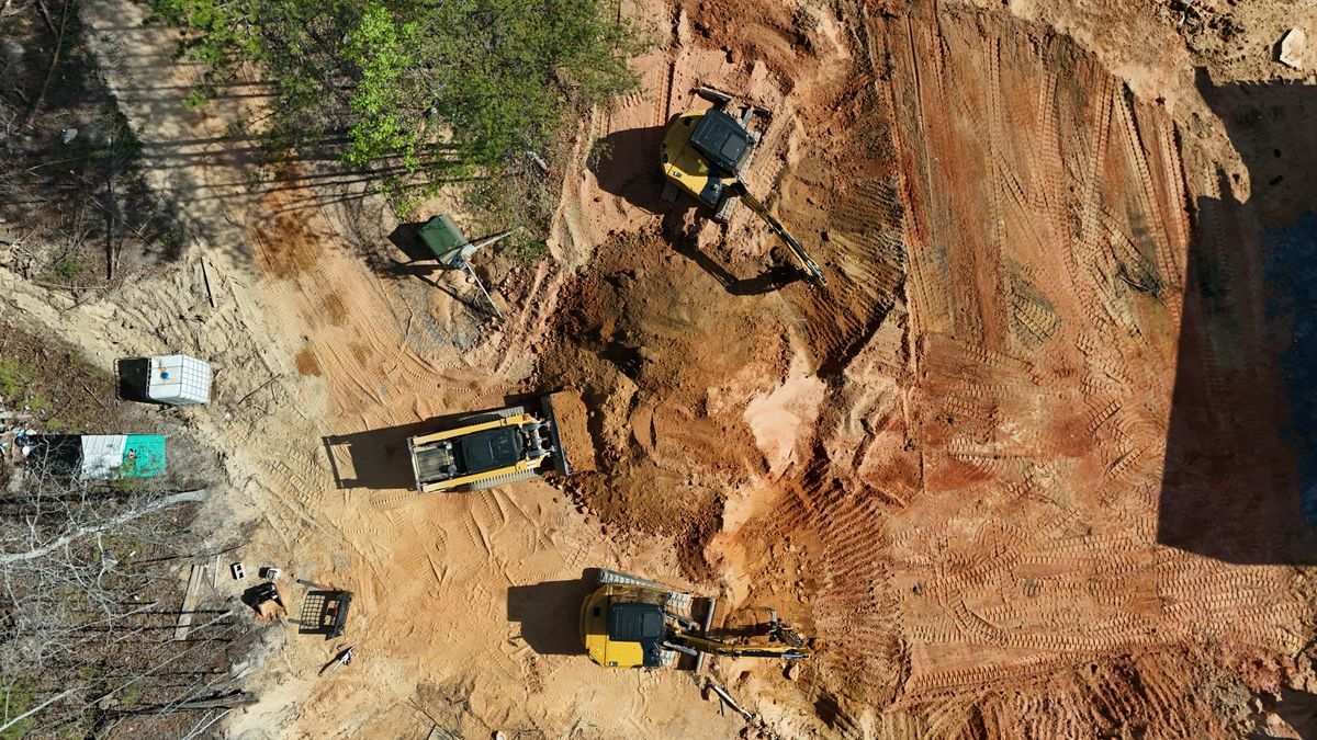 Site Preparation for Grayson Groundworks in Sevierville, TN