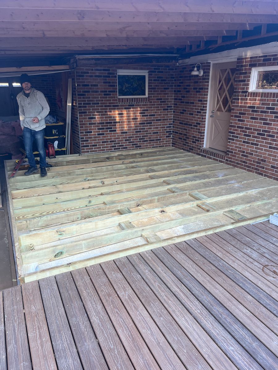 Deck, Porch, & Patio Installation for Wheeler Brothers Construction in Kingsport, TN