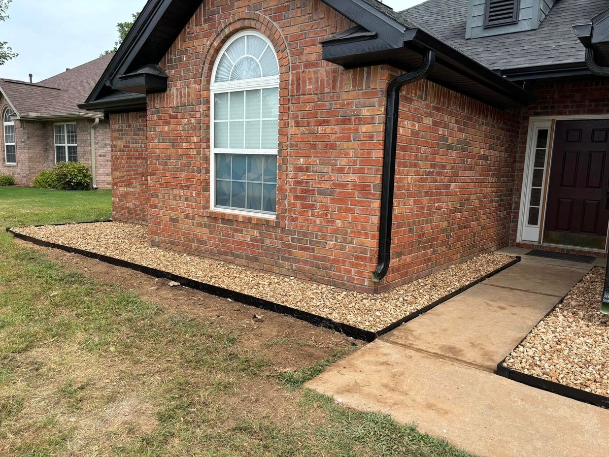 Hardscape Installation for Three Angels Lawncare in Rogers, AR