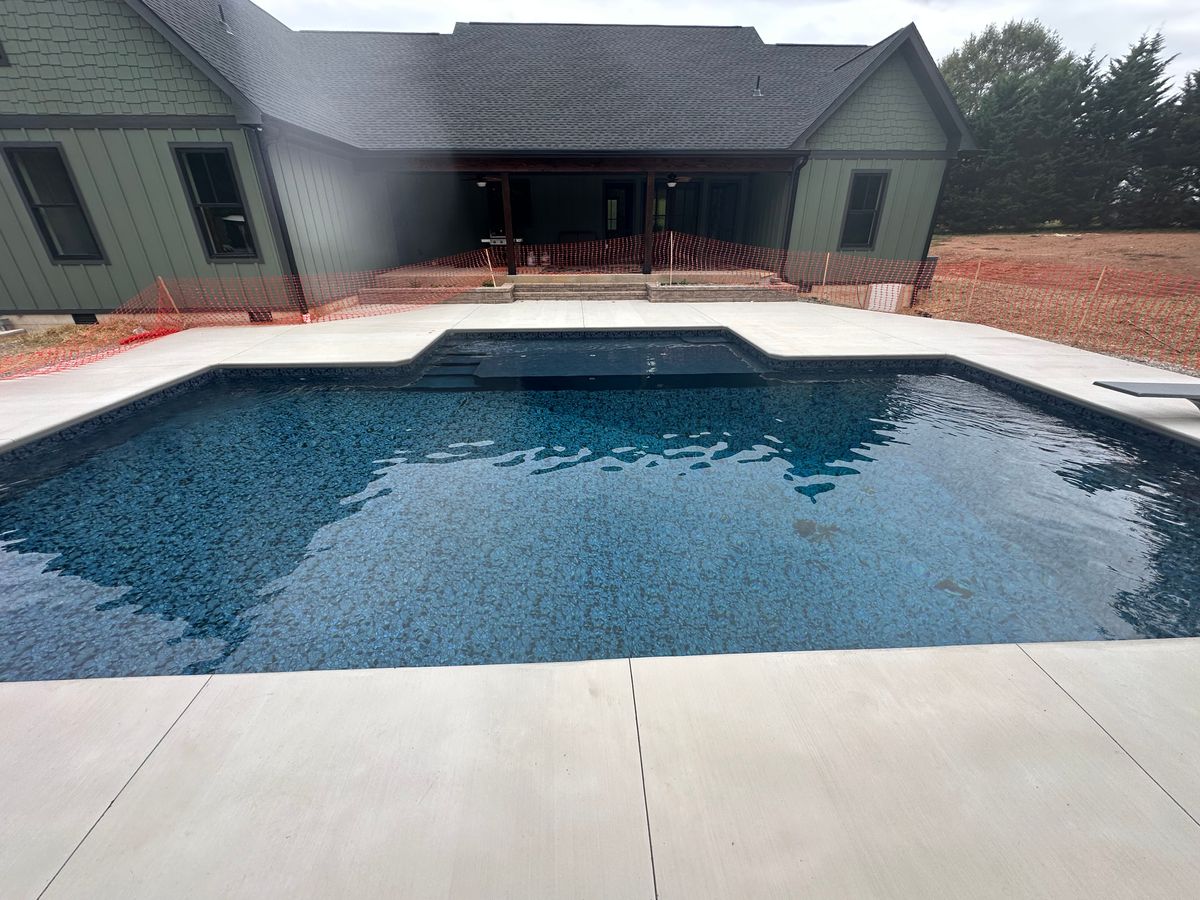 Custom Pool Construction for ZRS Pools and Construction in Granite Falls, NC