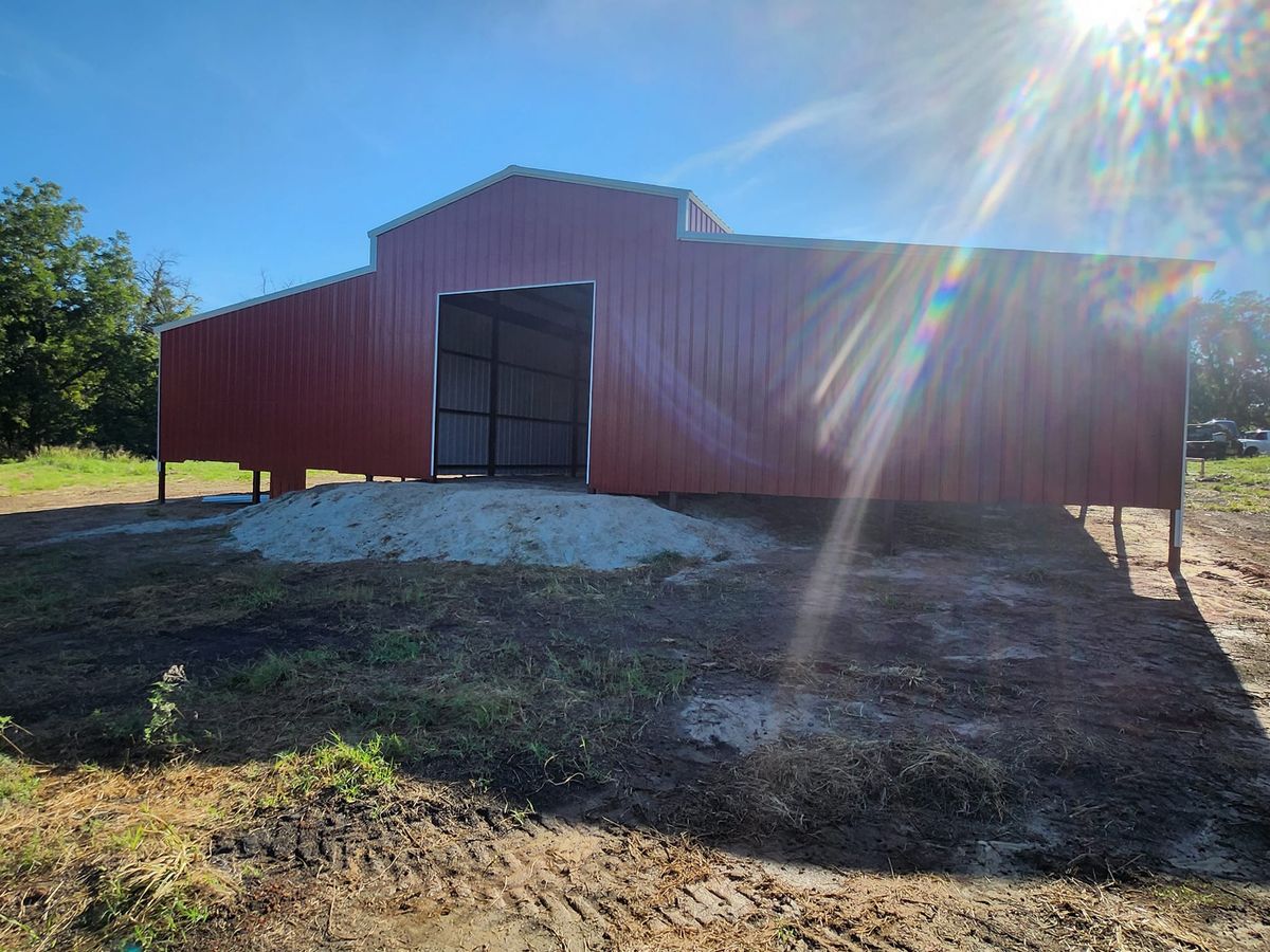 Oklahoma Commercial Steel Buildings (warehouses, agricultural, aviation, strip malls) for A-N-H Construction LLC in Oklahoma City, OK