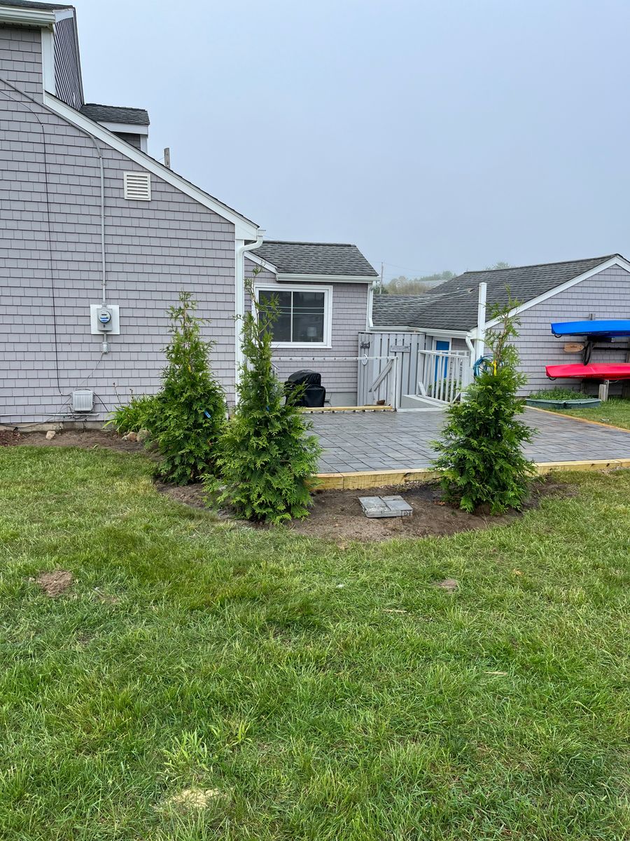 Patio Design & Construction for Evolution Landscaping and Construction  in Charlestown, RI