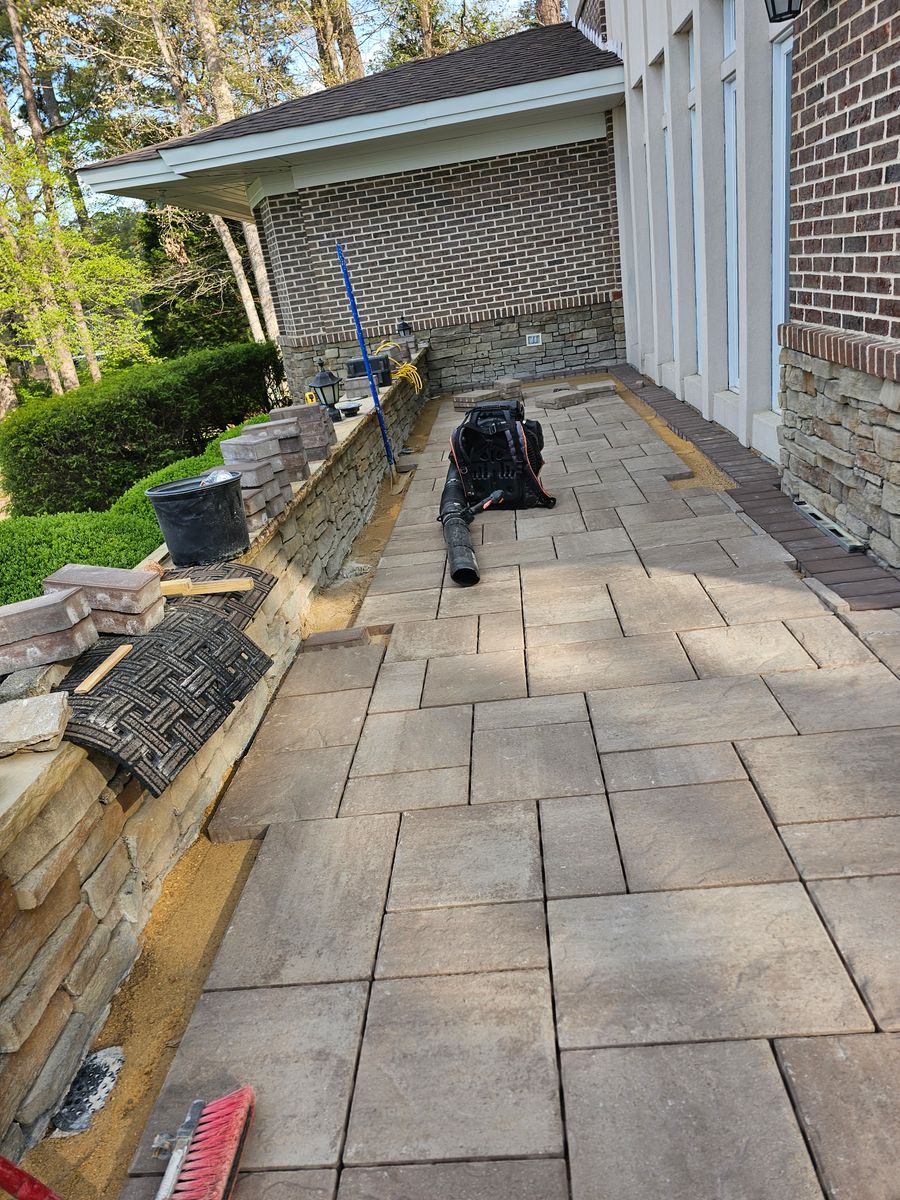 Hardscape Installation for RA Lawn Care, Landscape & Hardscape in Littleton, NC