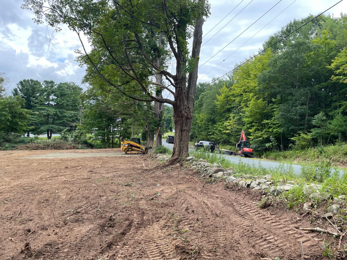 Site Prep/Land clearing for Allstone Excavation in Rotterdam, NY