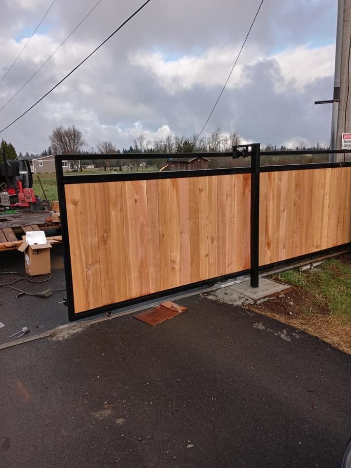 Fence Installation for Custom Gates Welding, LLC. in Auburn, WA