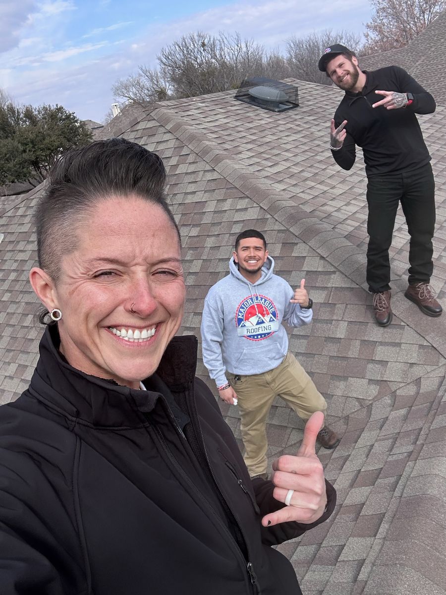 Free Inspection for Major League Roofing in Frisco, TX