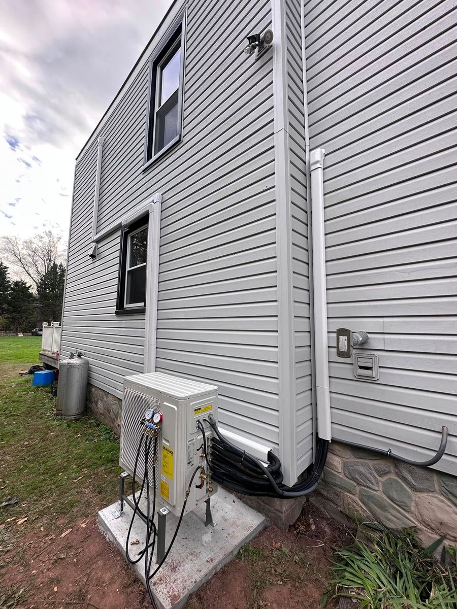 Residential HVAC Installation for JMD Heating & Cooling, LLC in Westminister, MD