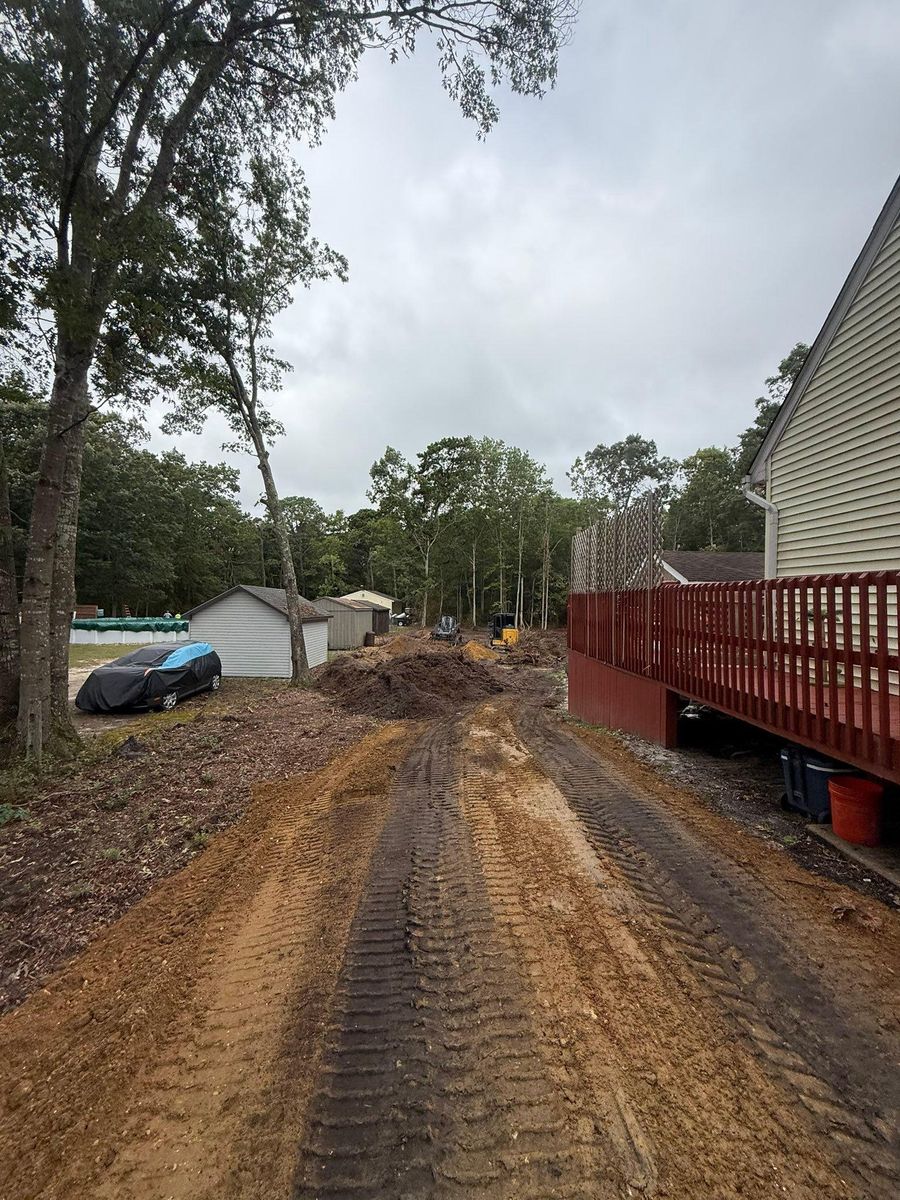 Grading & Site Preparation for GT Lawn Care in Egg Harbor Township, NJ