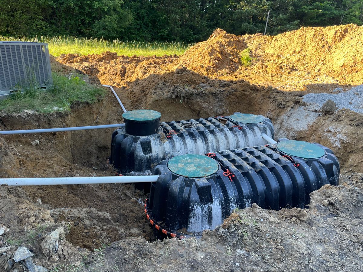 Septic System Installation and Repair for TrottCo Excavation in Shelbyville, TN